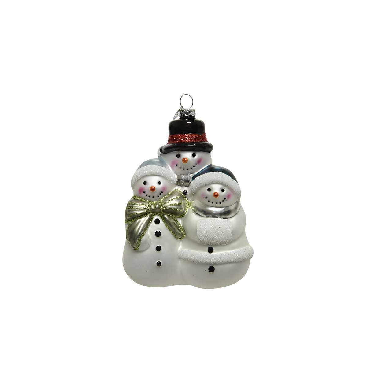 Famille Bonhomme De Neige Décorations De Noël Avec Prénoms 1-8 Enfants