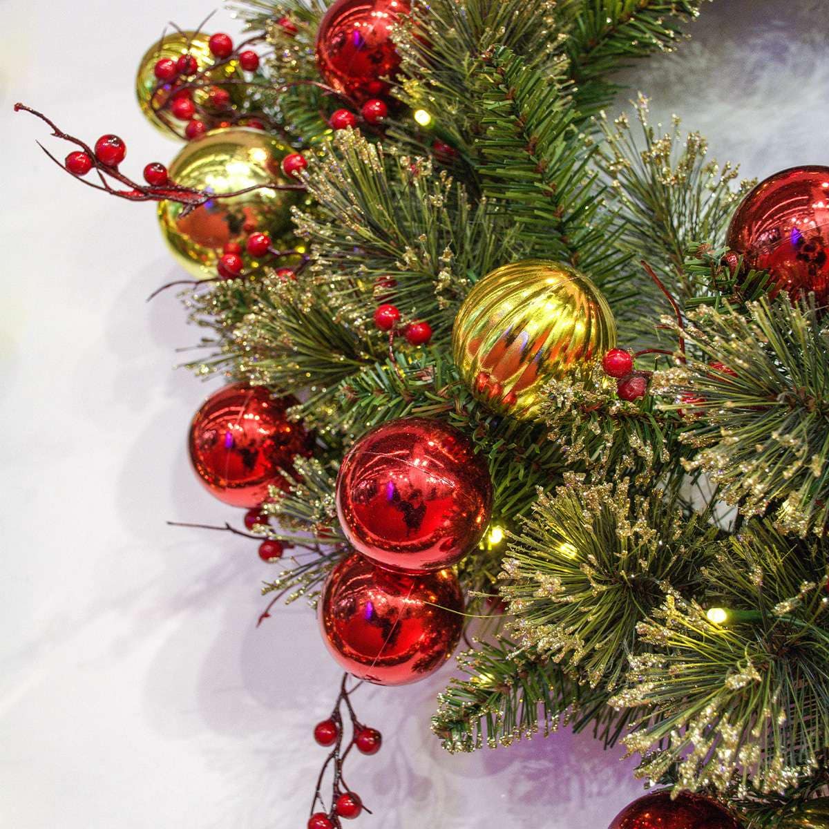 Ruban De Noël En Maille Métallique Dwafill 9.4m - Rouleau Filet Décoratif 26cm Pour Guirlande, Couronne, Sapin - 11